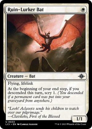 0033 Ruin-Lurker Bat U The Lost Caverns of Ixalan