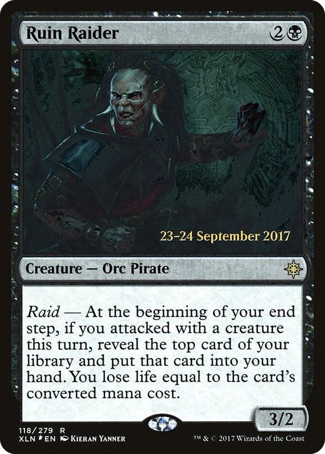 0118 Ruin Raider R Prerelease Cards