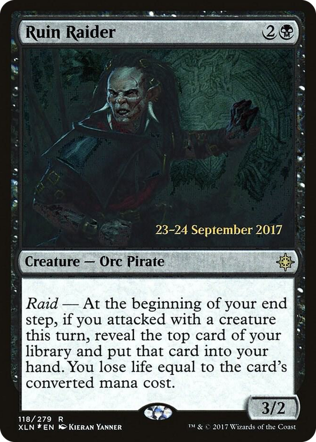 0118 Ruin Raider R Prerelease Cards
