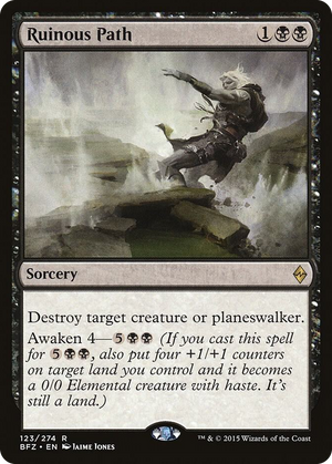 0123 Ruinous Path R Battle for Zendikar