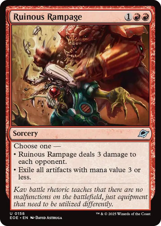 0158 Ruinous Rampage U Edge of Eternities