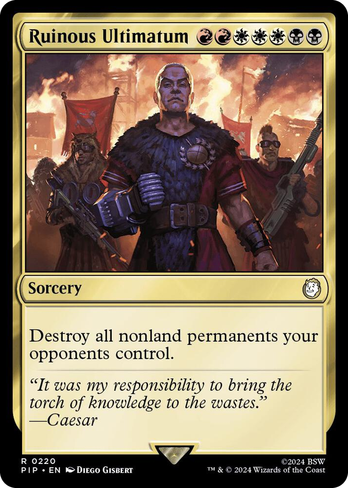 0220 Ruinous Ultimatum R Universes Beyond: Fallout