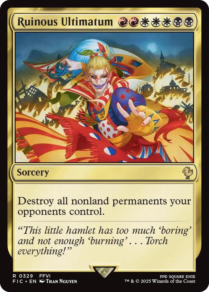 0329 Ruinous Ultimatum R Commander: FINAL FANTASY