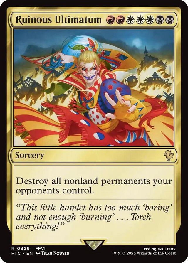 0329 Ruinous Ultimatum R Commander: FINAL FANTASY