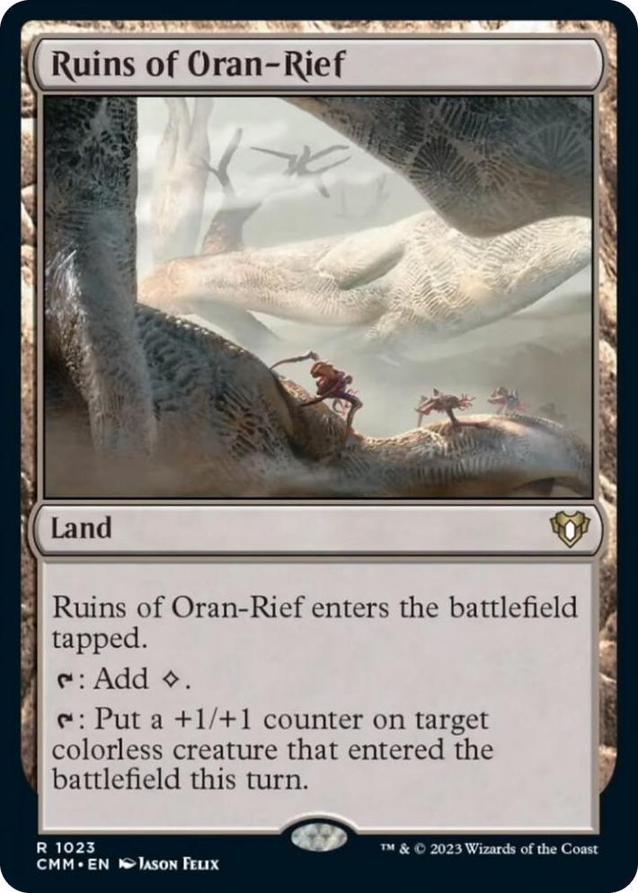 1023 Ruins of Oran-Rief R Commander Masters