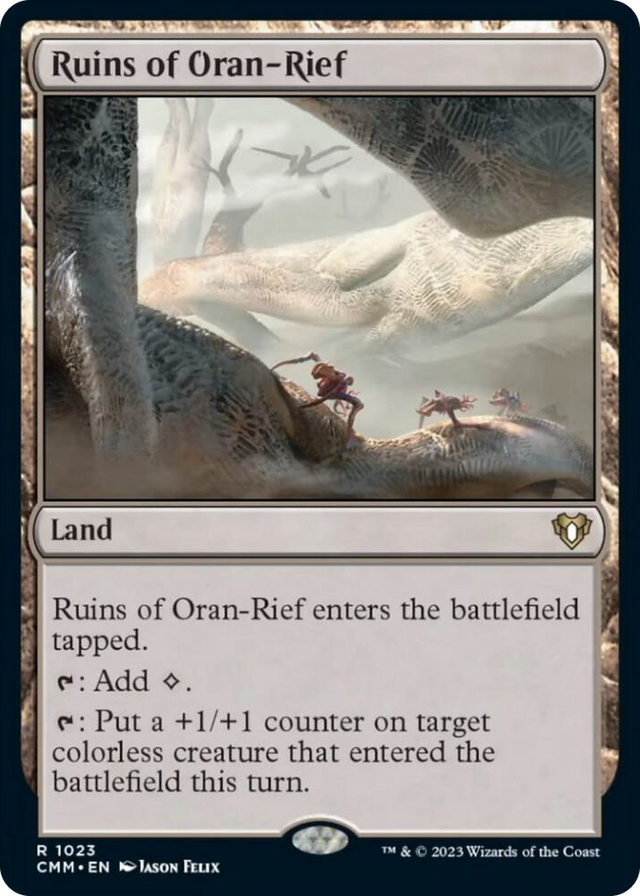 1023 Ruins of Oran-Rief R Commander Masters