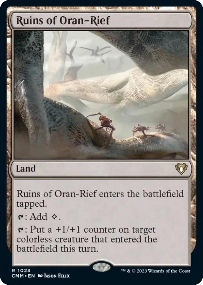1023 Ruins of Oran-Rief R Commander Masters