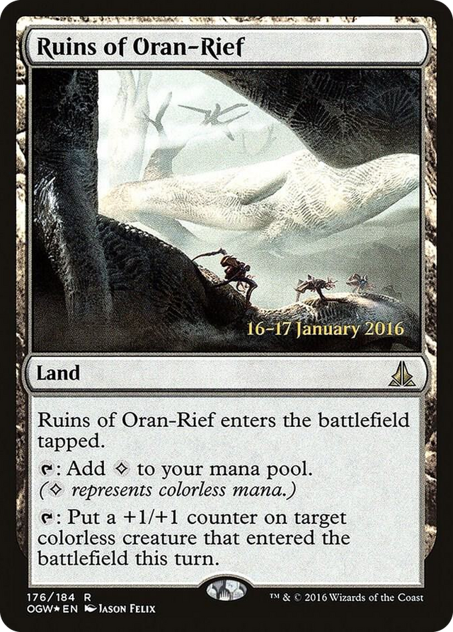 0176 Ruins of Oran-Rief R Prerelease Cards