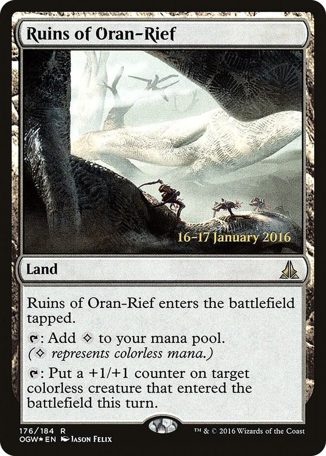 Ruins of Oran-Rief #176 R - Prerelease Cards Pokemon card