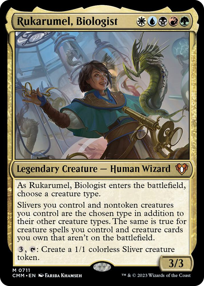 0711 Rukarumel, Biologist M Commander Masters