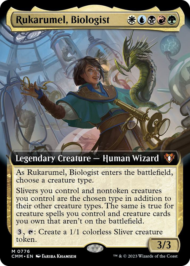 0776 Rukarumel, Biologist (Extended Art) M Commander Masters