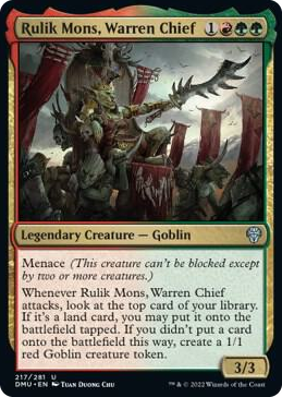 0217 Rulik Mons, Warren Chief U Dominaria United
