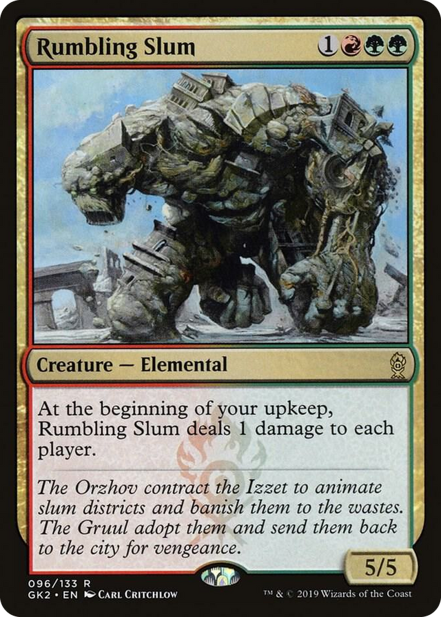 0096 Rumbling Slum R Ravnica Allegiance: Guild Kits