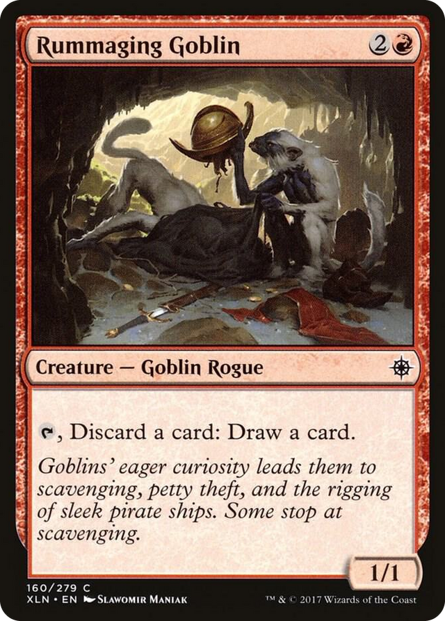 0160 Rummaging Goblin C Ixalan