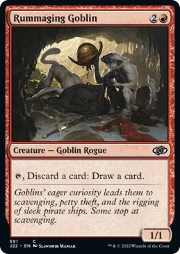 0591 Rummaging Goblin C Jumpstart 2022