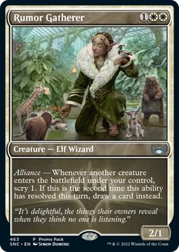 0463 Rumor Gatherer U Promo Pack: Streets of New Capenna