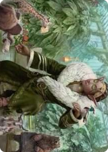 0007 Rumor Gatherer Art Card S Art Series: Streets of New Capenna