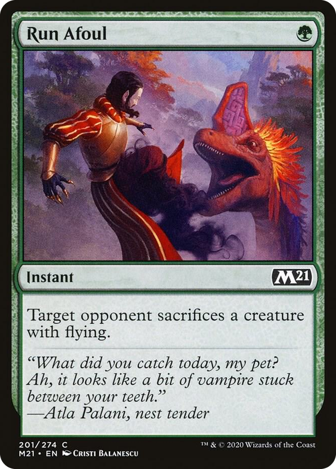 0201 Run Afoul C Core Set 2021