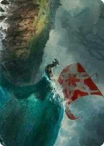 0019 Run Ashore Art Card S Art Series: Kaldheim