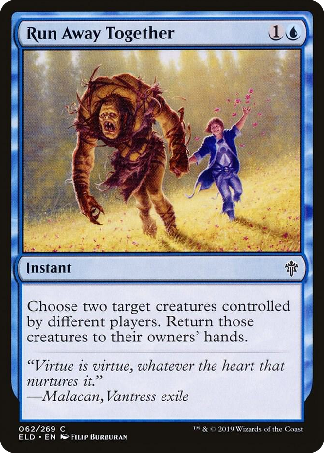 0062 Run Away Together C Throne of Eldraine