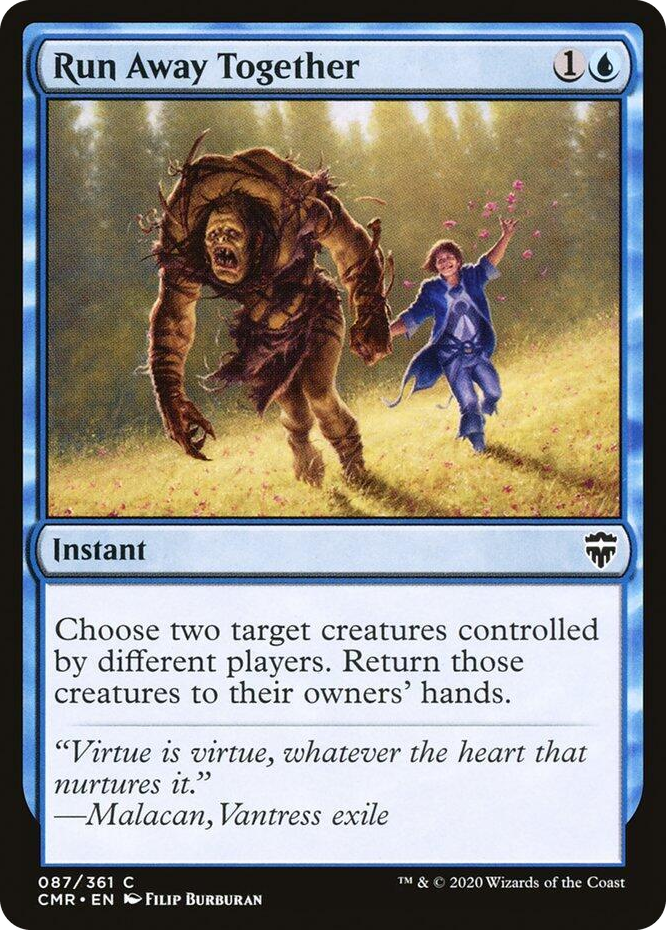 Run Away Together #87 C - Commander Legends Pokemon card
