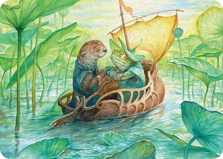 0011 Run Away Together Art Card S Art Series: Bloomburrow