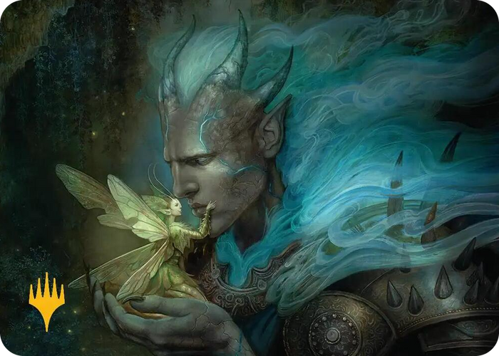 Run Away Together Art Card (Gold-Stamped Planeswalker Symbol) #9 S - Art Series: Lorwyn Eclipsed Pokemon card