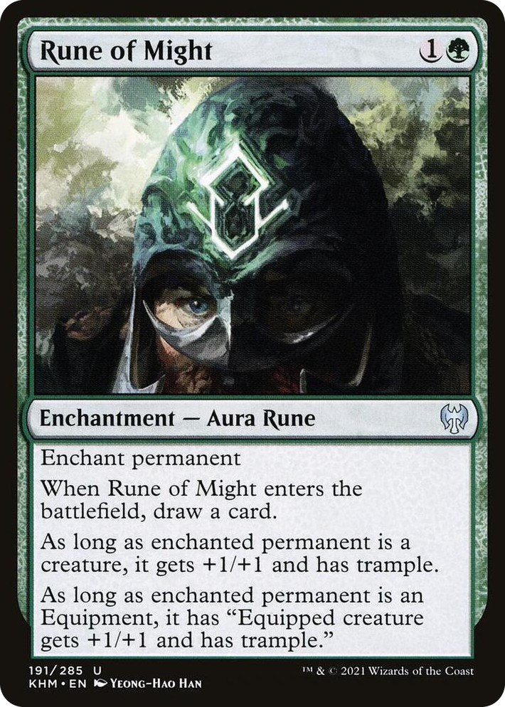 0191 Rune of Might U Kaldheim