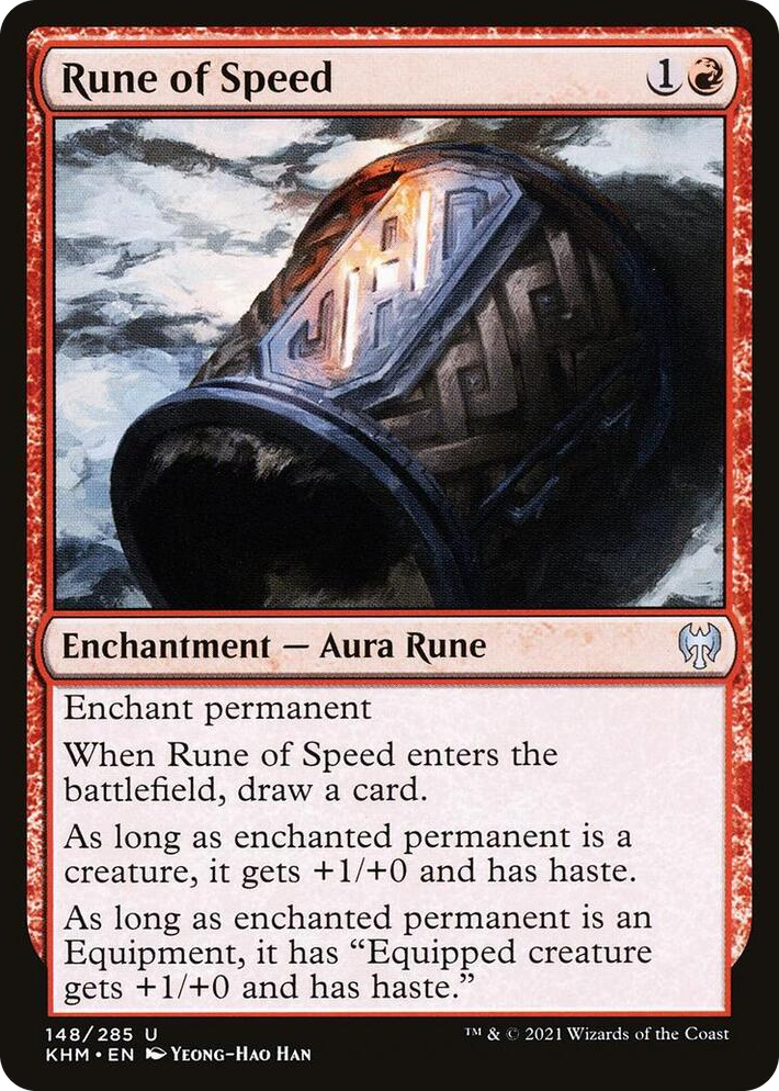 0148 Rune of Speed U Kaldheim