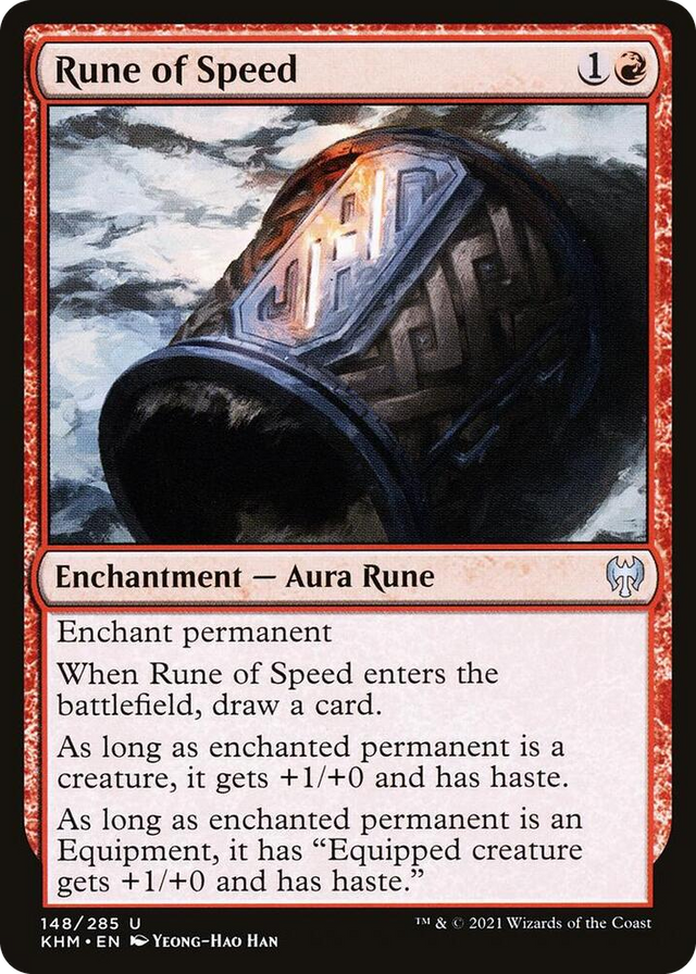 0148 Rune of Speed U Kaldheim