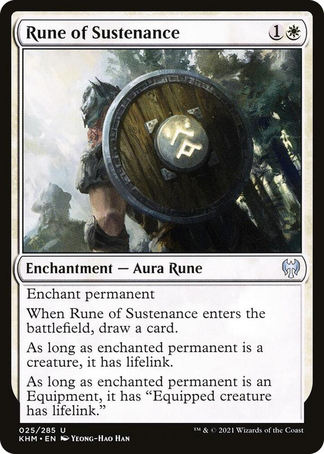 0025 Rune of Sustenance U Kaldheim