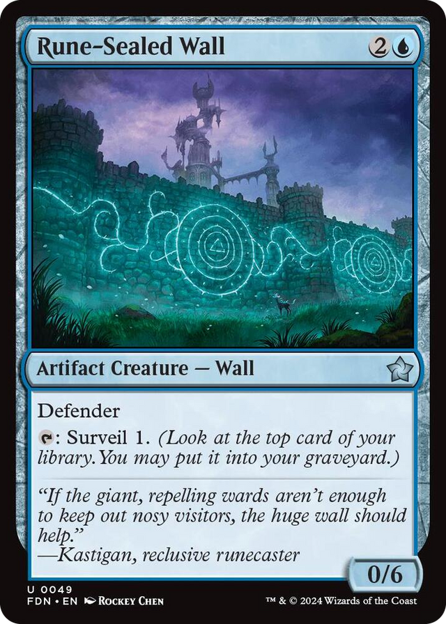 0049 Rune-Sealed Wall (0049) U Foundations