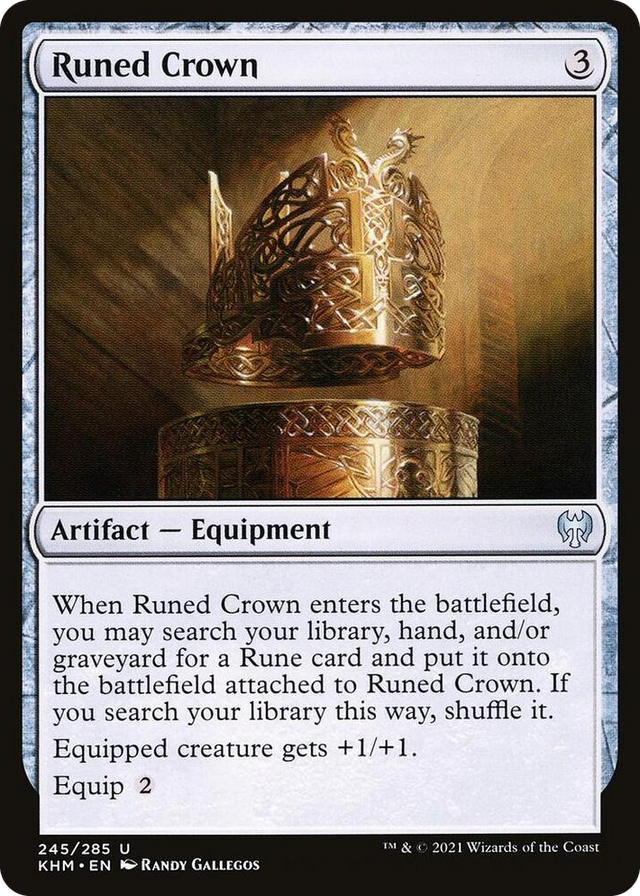 0245 Runed Crown U Kaldheim