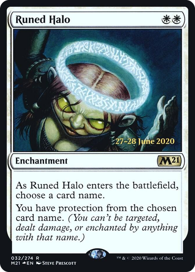 0032 Runed Halo R Prerelease Cards