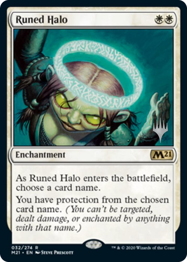 0032 Runed Halo R Promo Pack: Core Set 2021