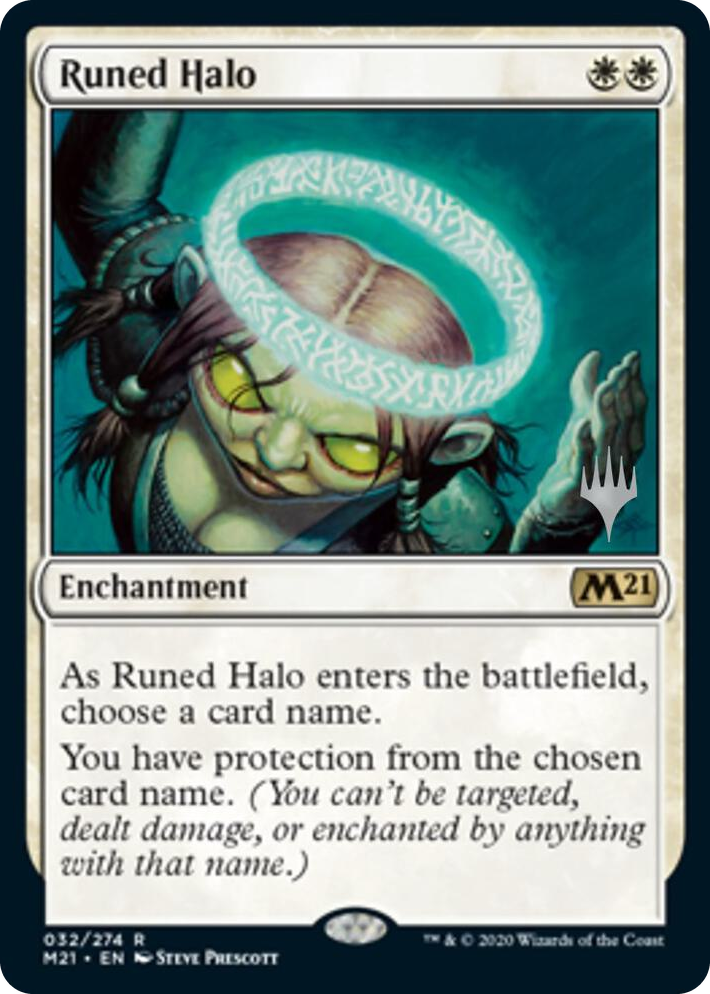 0032 Runed Halo R Promo Pack: Core Set 2021