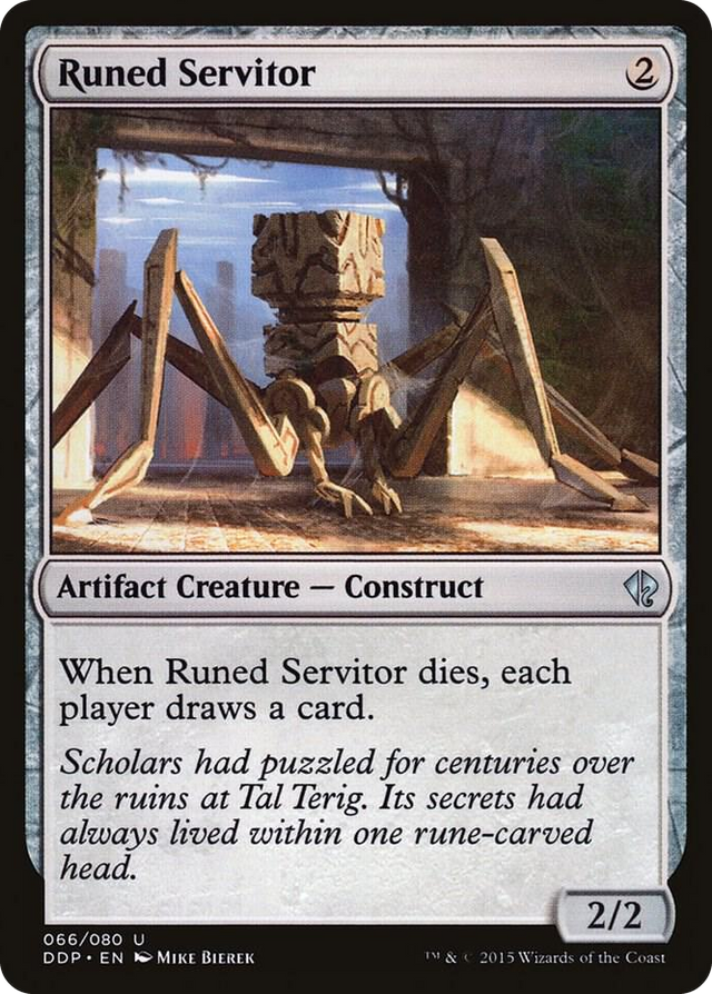 0066 Runed Servitor U Duel Decks: Zendikar vs. Eldrazi