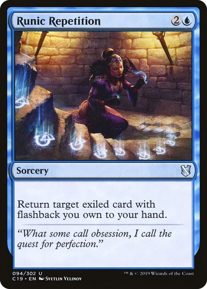 0094 Runic Repetition U Commander 2019