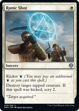 0030 Runic Shot U Dominaria United