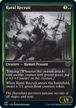 0483 Rural Recruit C Innistrad: Double Feature