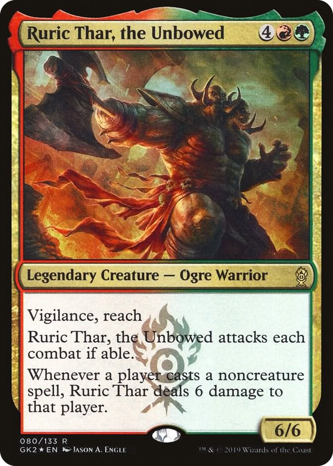 0080 Ruric Thar, the Unbowed R Ravnica Allegiance: Guild Kits
