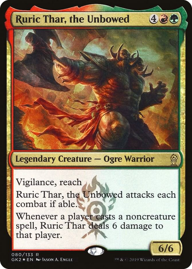 0080 Ruric Thar, the Unbowed R Ravnica Allegiance: Guild Kits