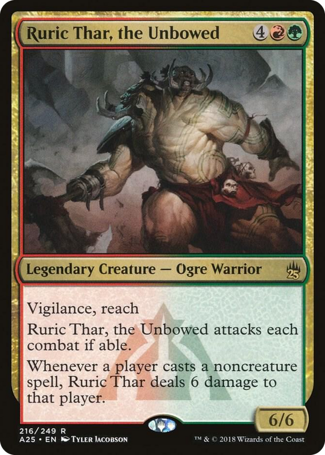 0216 Ruric Thar, the Unbowed R Masters 25