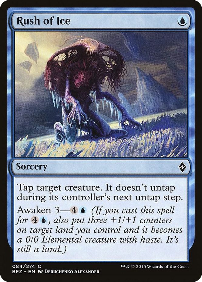 Rush of Ice #84 C - Battle for Zendikar Pokemon card