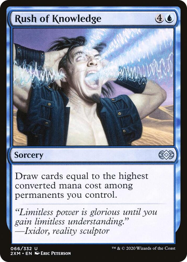 0066 Rush of Knowledge U Double Masters