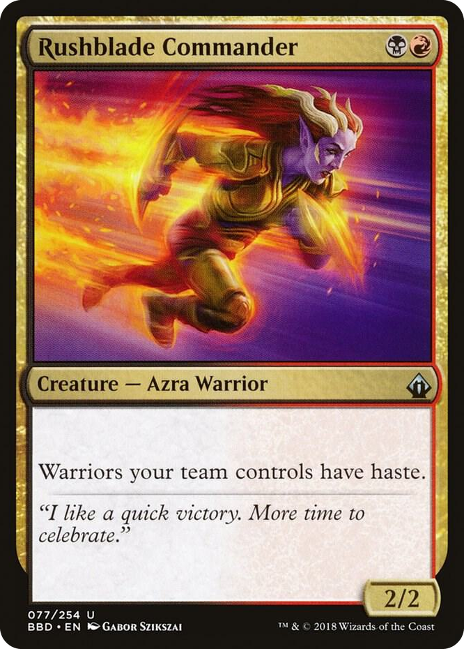 0077 Rushblade Commander U Battlebond