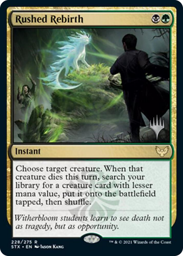 0228 Rushed Rebirth R Promo Pack: Strixhaven