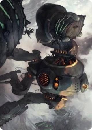 0029 Rust Goliath Art Card S Art Series: The Brothers' War