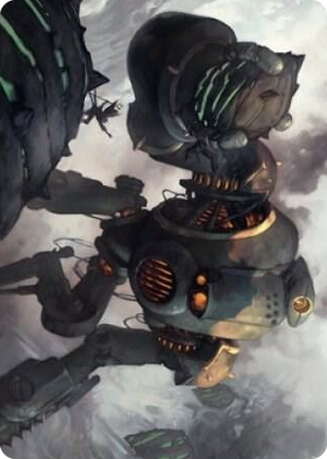 0029 Rust Goliath Art Card S Art Series: The Brothers' War