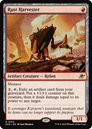 0159 Rust Harvester R Promo Pack: Edge of Eternities